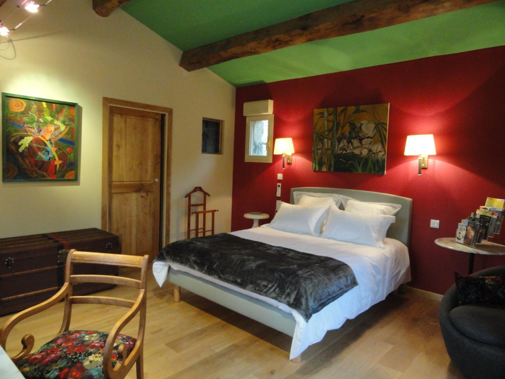 Chambre D'Hotes Au Creux Du Chambon Joyeuse Zimmer foto