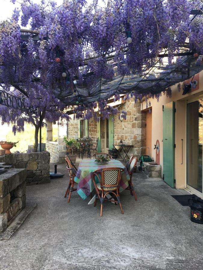 Chambre D'Hotes Au Creux Du Chambon Joyeuse Exterior foto